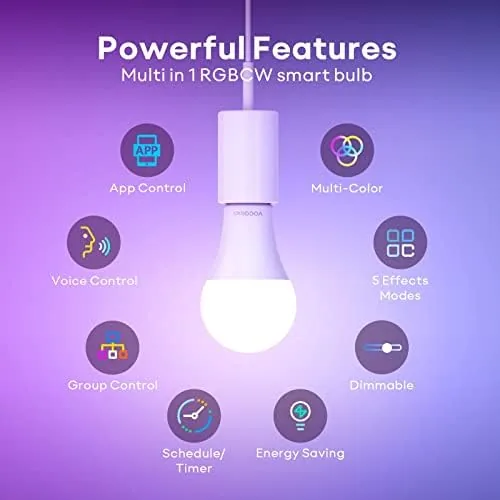 Close look at the VOCOlinc Smart Light Bulb Works with Apple Homekit, Alexa, Google build quality