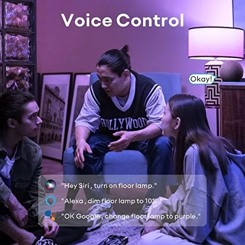 The VOCOlinc Smart Light Bulb Works with Apple Homekit, Alexa, Google compared in context