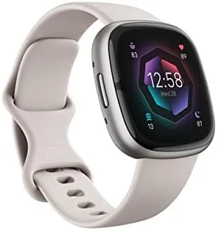 Another view of the Fitbit Sense 2 Health and Fitness Smartwatch - Shadow Grey/Graphite