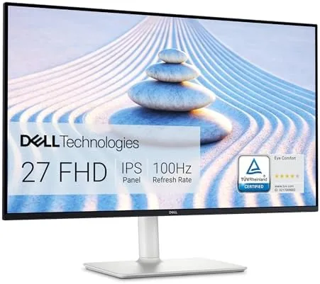 Overview of the Dell S2725HS 27 Inch Monitor, FHD (1920x1080) Display, 100Hz Refresh