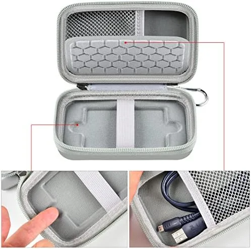 Detail shot of the Case Compatible with Samsung T7/ T7 Touch Portable SSD 1TB features