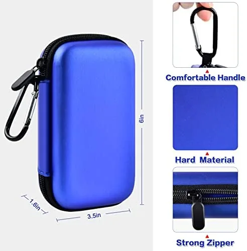 Close look at the PAIYULE Hard Case for Samsung T7/T7 Touch SSD 500GB-2TB Blue build quality