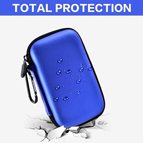 Another view of the PAIYULE Hard Case for Samsung T7/T7 Touch SSD 500GB-2TB Blue
