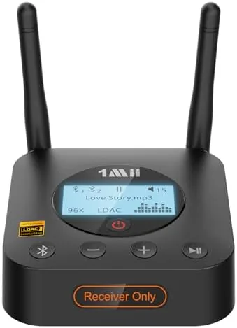 Overview of the 1Mii B06Pro+ Hi-Fi Bluetooth 5.3 Audio Receiver, LDAC Hi-Res Wireless