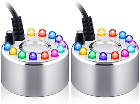 Overview of the Maitys 2 Pcs Mist Maker Fogger Small Ultrasonic Fog Machine