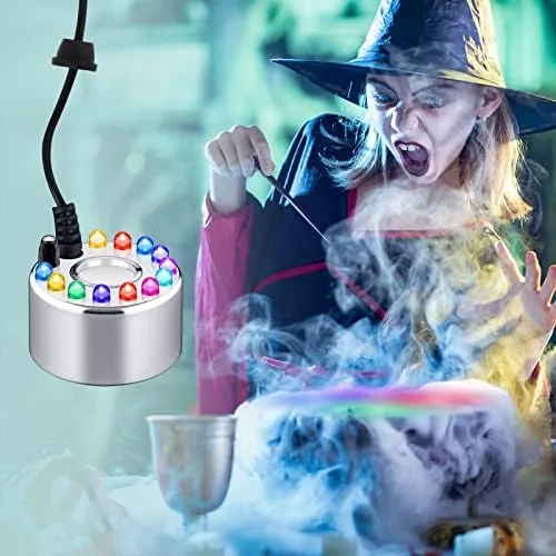 The Maitys 2 Pcs Mist Maker Fogger Small Ultrasonic Fog Machine compared in context