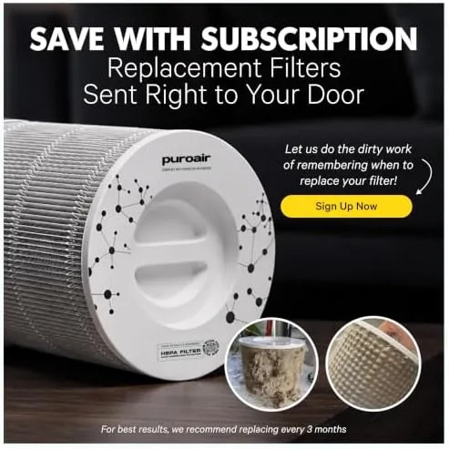 The PuroAir 240 Replacement Filter - Genuine Puro Air 240 Filter compared in context