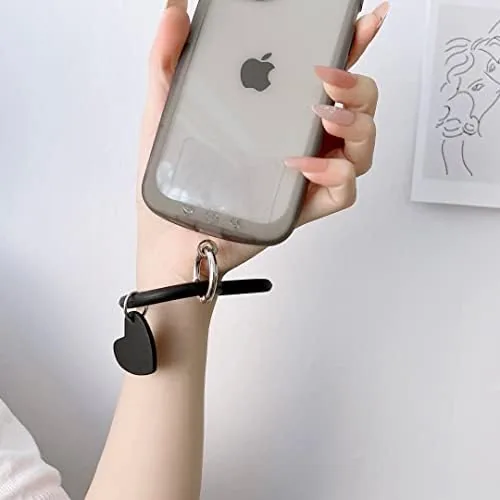 The Silicone Heart Loop Phone Lanyard, Cell Phone Hand Wrist Lanyard compared in context