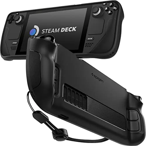 Spigen Rugged Armor Steam Deck Case Review: Grip, Protection, and a Strap