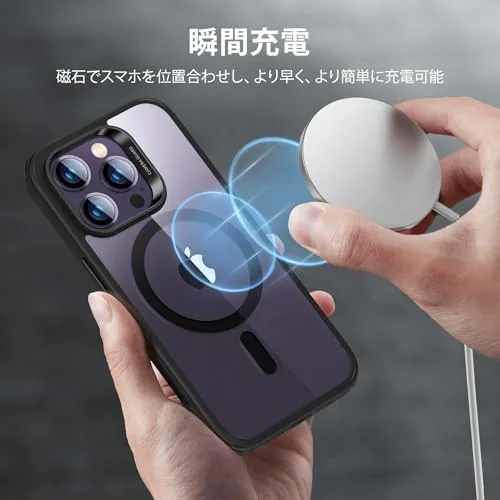 The ESR for iPhone 14 Pro Case for MagSafe, Anti-Yellowing, Clear in real use