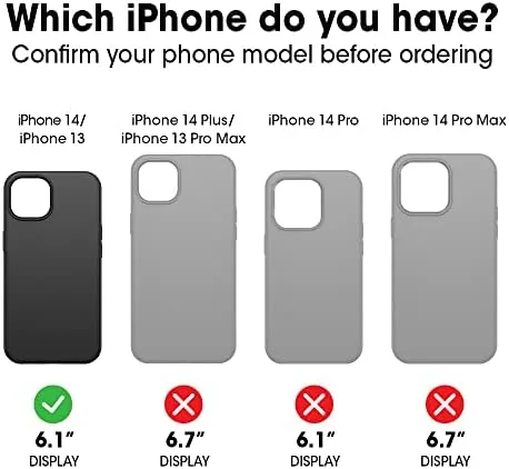 Close look at the OtterBox iPhone 14 & iPhone 13 Commuter Series Case build quality