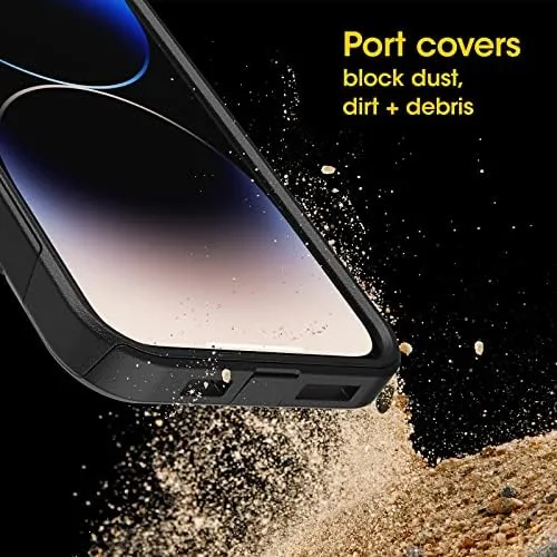 The OtterBox iPhone 14 Pro Max Commuter Series Case - Black compared in context