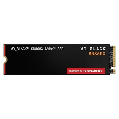 Overview of the WD_BLACK SN850X 1TB NVMe SSD - M.2 2280, Up to