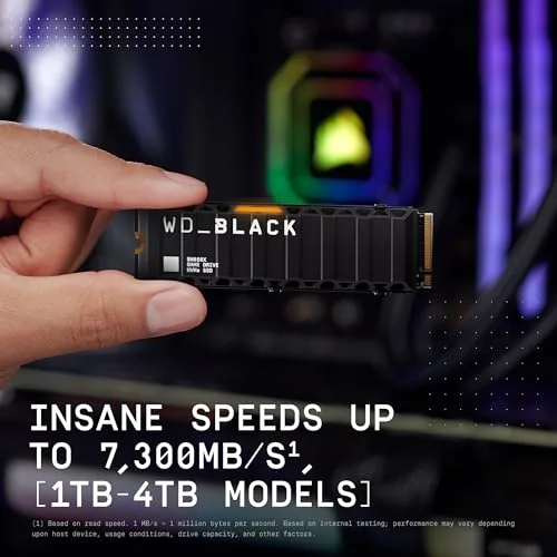 The SN850X heatsink model alongside the bare drive for comparison