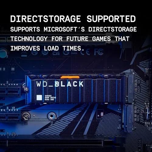 The WD_BLACK Dashboard showing drive health and temperature