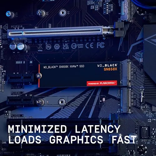 The bare SN850X next to the heatsink version showing the size difference