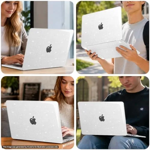 Another view of the MOSISO Compatible with MacBook Air 13 inch Case M5 M4