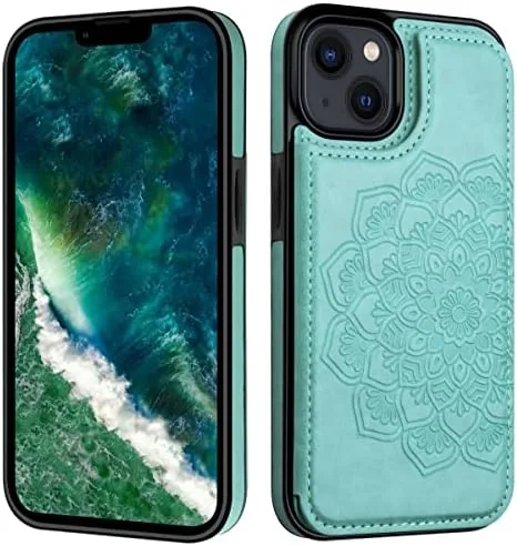 Testing the MMHUO for iPhone 14 Case with Card Holder, Flower Magnetic over two weeks