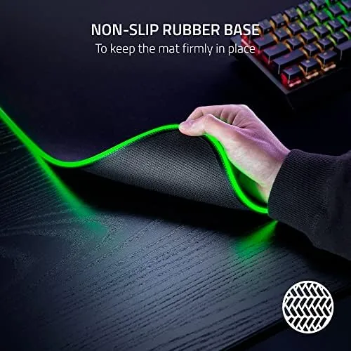 Test area with the Goliathus Chroma 3XL and multiple Razer mice