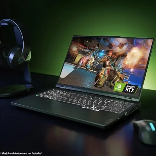 Detail shot of the Lenovo LOQ 15 Gaming Laptop - RTX 3050 - Intel features