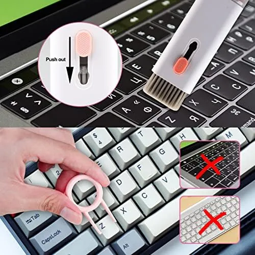 Close look at the 7-in-1 Electronic Cleaner Kit,Keyboard Cleaner,Laptop Cleaner Kit for Monitor, Cell build quality