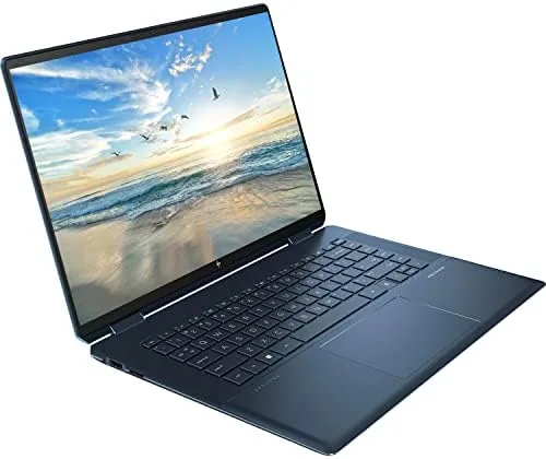Spectre x360 16 showing a large photo library in a file manager