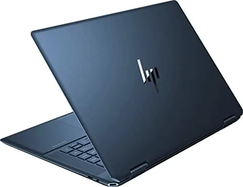 User working on a photo editing project on the Spectre x360 16