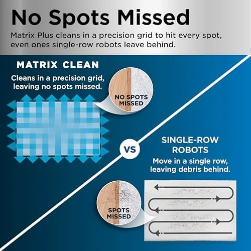 Robot mopping a tile floor with the Sonic Mop pad vibrating
