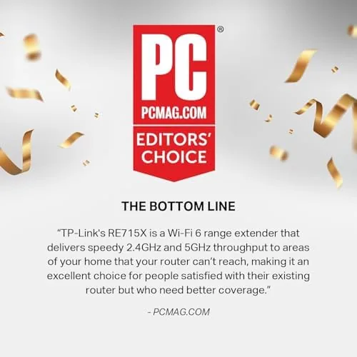 Close look at the TP-Link AX3000 WiFi 6 Range Extender | PCMag Editor's Choice build quality