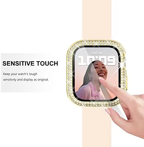 Another view of the Surace Bling Case with Screen Protector for Apple Watch Series