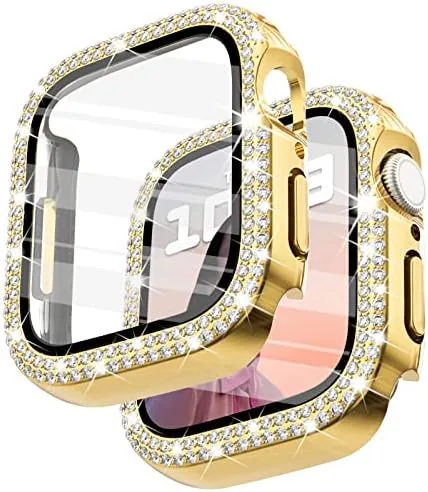 Overview of the Surace Bling Case with Screen Protector for Apple Watch Series