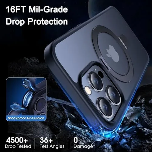 Another view of the CASEKOO for iPhone 14 Pro Max Case with Magnetic Invisible