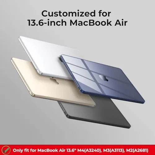 Testing the EooCoo for MacBook Air 13 inch Case M5/M4/M3/M2 2026-2022, Crystal over two weeks