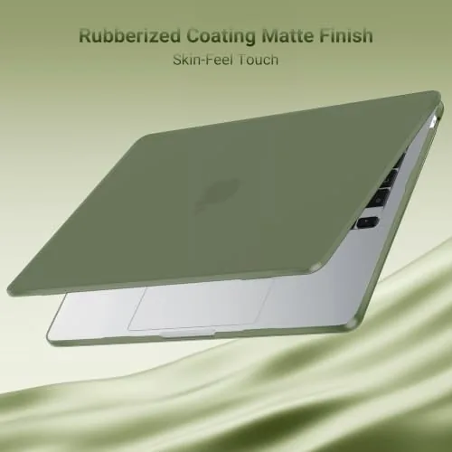 Another view of the MOSISO Compatible with MacBook Air 13 inch Case M5 2026