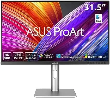 ASUS ProArt PA329CRV 32 Inch 4K DCI-P3 USB-C Professional Monitor for Mac | Calman Review: Tested and Rated