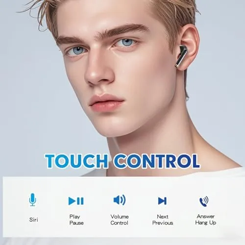 The True Wireless Earbuds Bluetooth 5.3 with Microphone for Working Out in real use