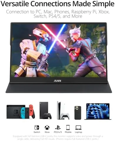 Switch connected to the monitor over HDMI