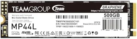 TEAMGROUP MP44L 500GB SLC Cache NVMe 1.4 PCIe Gen 4x4 M.2 2280 Laptop&Desktop SSD Review: Tested and Rated