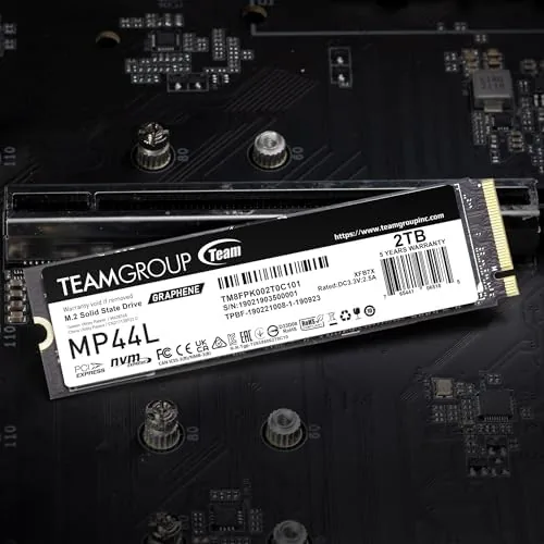 The TEAMGROUP MP44L 500GB SLC Cache NVMe 1.4 PCIe Gen 4x4 in real use