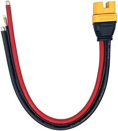 Close look at the AS150U 70A Copper Plated Male/Female Plug Connector Resistance Adapter Cable build quality
