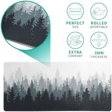 Another view of the Desk Mat,Large Mouse Pad 31.5x11.8 Inch XL Extended Gaming Mouse