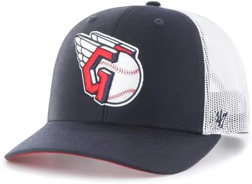 The trucker snapback beside a structured cap and a stretch cap