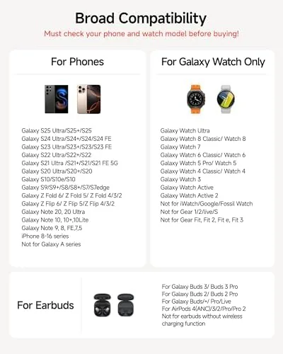 Close look at the 3 in 1 Wireless Charger for Samsung Galaxy S26 Ultra build quality