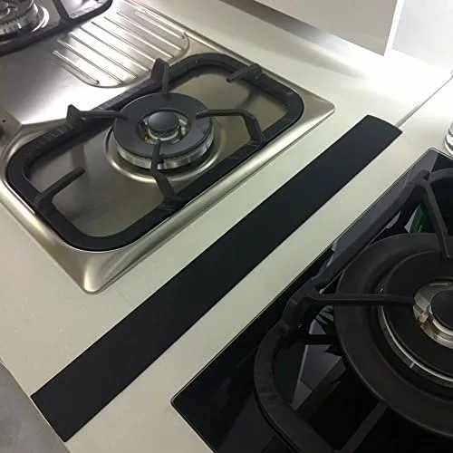 A cloth wiping the surface of the installed gap cover during a cleanup