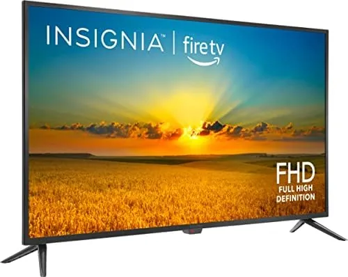 Close look at the INSIGNIA 42" Class F20 Series Smart Full HD Fire TV build quality