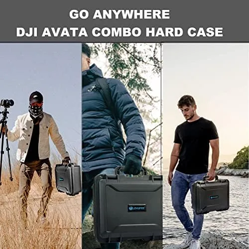 The LEKUFEE Waterproof Case for DJI Avata - Explorer Combo/Pro/Fly Smart compared in context
