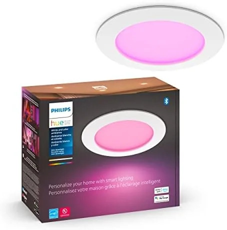 Philips Hue Smart Slim Downlight Review: Recessed Color for Modern Ceilings