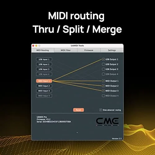 Testing the CME U6MIDI Pro 3-in-3-out MIDI Interface | Router, Filter, Mapper over two weeks