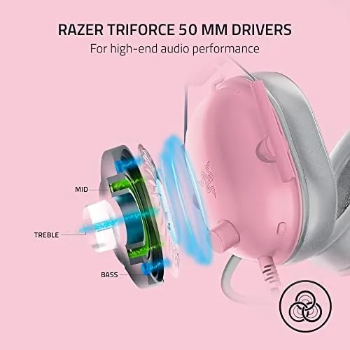 Player wearing the Quartz Pink headset during a game session
