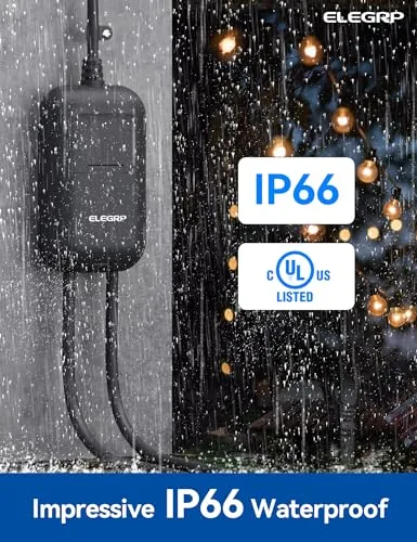 Close look at the ELEGRP PQR20 Outdoor Smart Plug Waterproof IP66, WiFi Plug with build quality